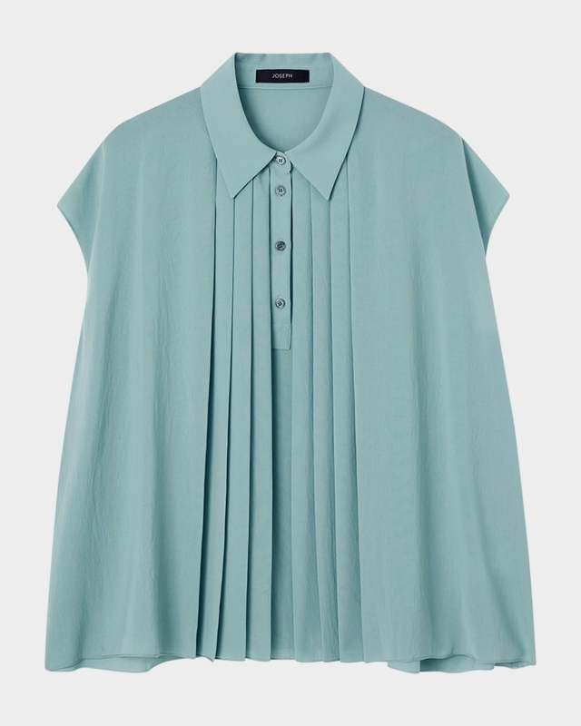 Antin Oversized Airy Pleated Blouse